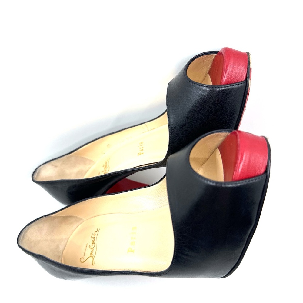 🔥🔥Like New Christian Louboutin Very Prive 120 KID Signature Heels Size 37 - Picture 10 of 16